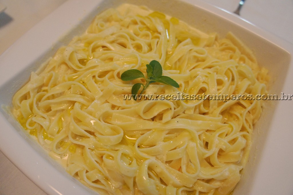 Fettuccine Ao Molho Alfredo Receitas E Temperos